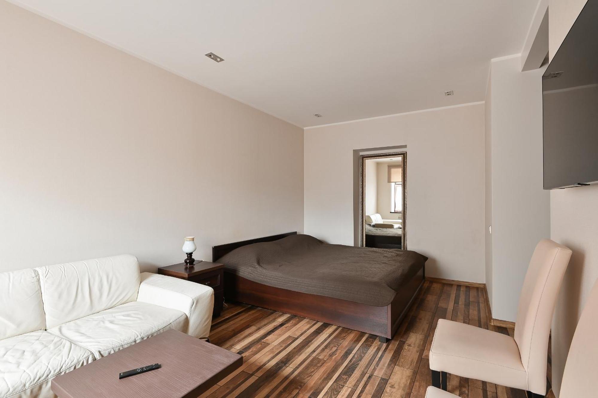 Modern Studio-Apartment In The Centre, Free Parking Riga Luaran gambar