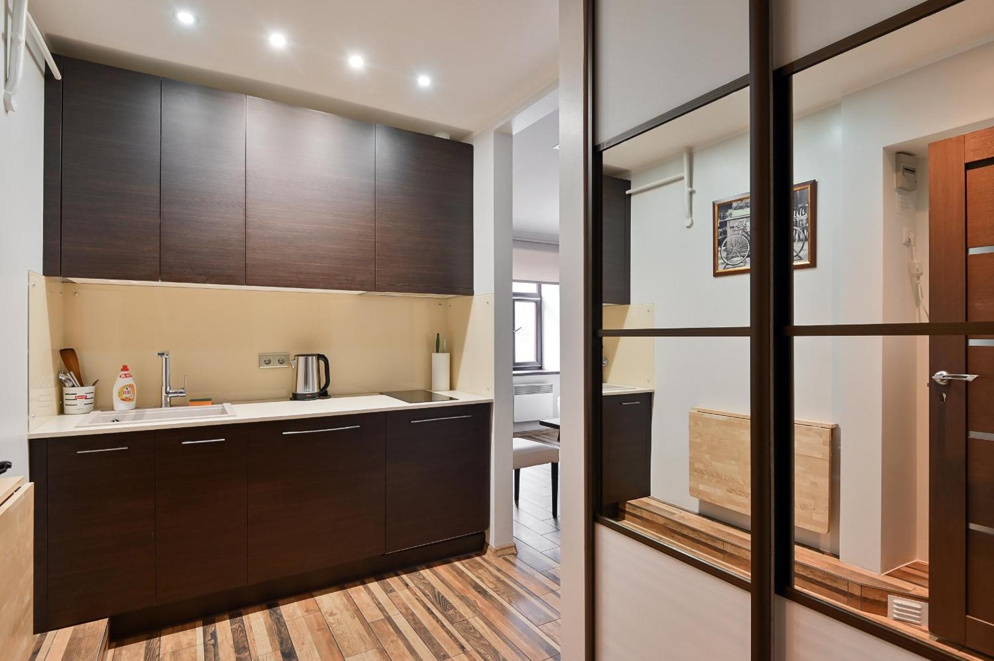 Modern Studio-Apartment In The Centre, Free Parking Riga Luaran gambar